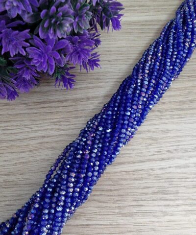 4 Mm Oval Kristal Boncuk 507