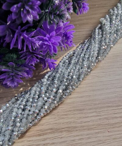 4 Mm Oval Kristal Boncuk 513