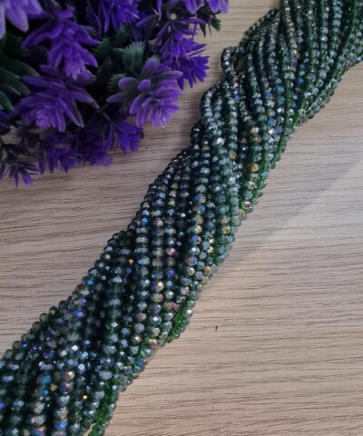 4 Mm Oval Kristal Boncuk 517