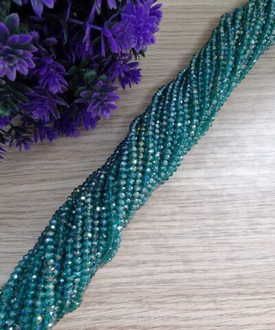 4 Mm Oval Kristal Boncuk 518