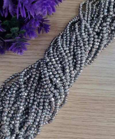 4 Mm Oval Kristal Boncuk 523