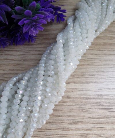 4 Mm Oval Kristal Boncuk 524