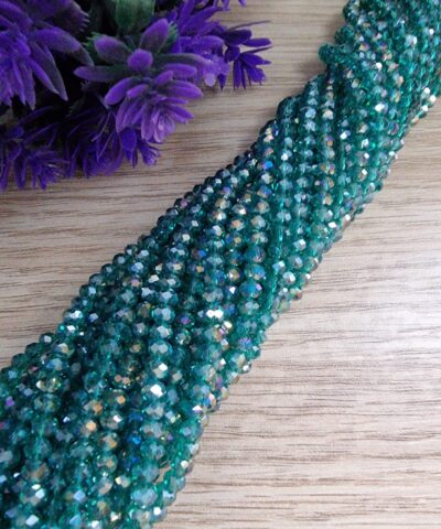 4 Mm Oval Kristal Boncuk 525