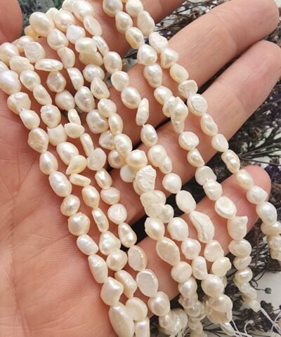 4 MM Şekilsiz Barok İnci