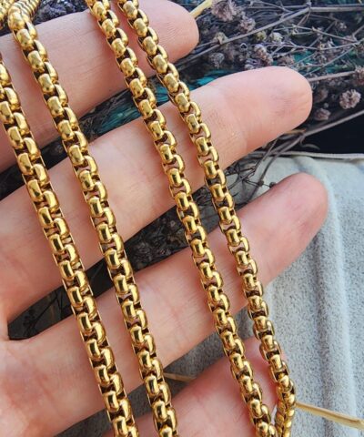 4 MM Yılan Çelik Takı Zinciri - 501