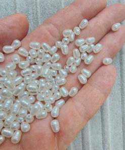 6 MM Yumurta Mayorka Görünümlü Lüx İnci