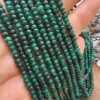 4 Mm Zumrut Kuvars Rondela Dogal Tas 4