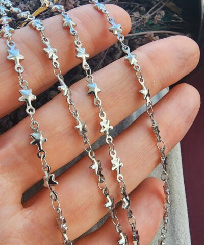 4.5 MM Yıldız Çelik Takı Zinciri - 501