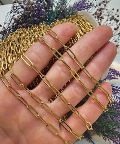 4x12 MM Ataç Çelik Takı Zinciri