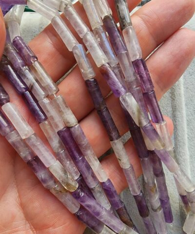 4x14 MM Silindir Ametist Taşı