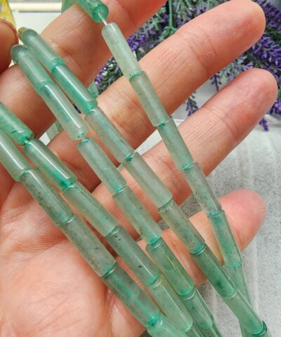 4x14 Mm Silindir Aventurin Dogal Tasi 2