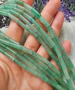 4x14 MM Silindir Aventurin Doğal Taşı