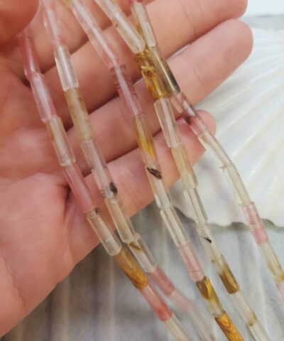 4x14 Mm Silindir Cilek Kuvars Tasi