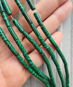 4x14 MM Silindir Malahit Taşı