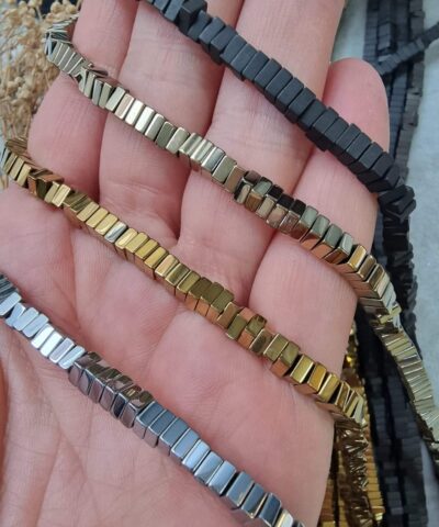 4x2 Mm Kare Hematit Dogal Tas 3