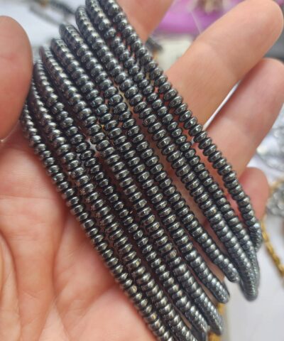 4x2 Mm Rondela Hematit Tasi Fume
