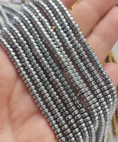 4x2 Mm Rondela Hematit Tasi Gumus