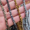 4x4 Mm Kum Saati Hematit Dogal Tas 4