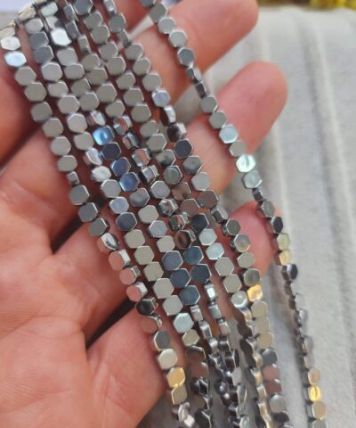 4x4 Mm Petek Hematit Dogal Tas 3