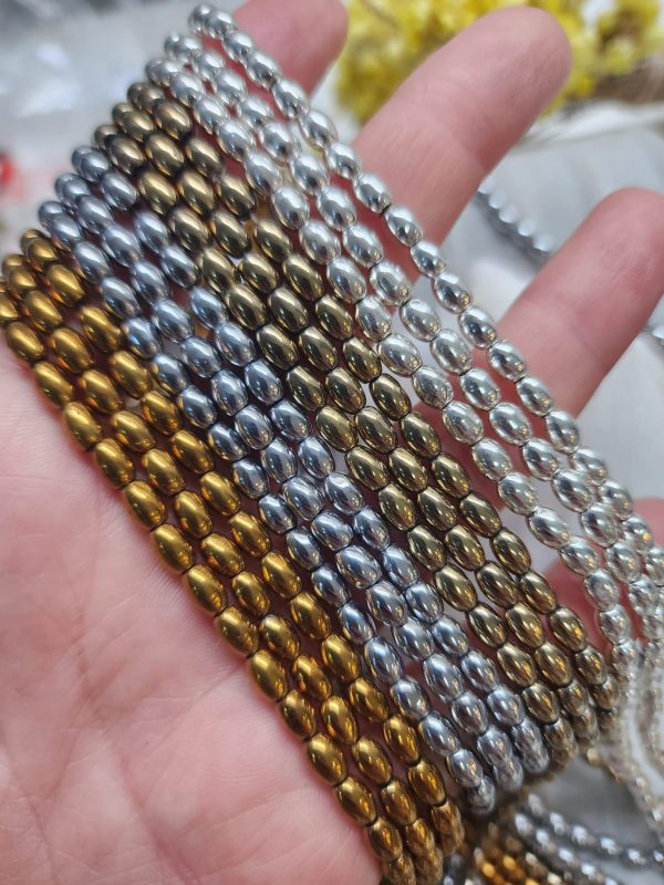 4x6 Mm Arpa Hematit Dogal Tas 2