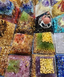 5 CM Orgonit Piramiti Doğal Taş Aksesuar