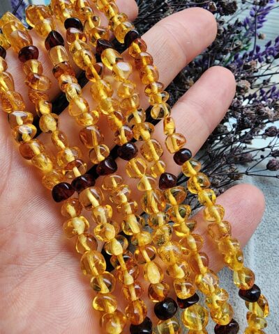 5 MM Amorf Kehribar Dizi