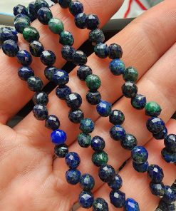 5 MM Damla Piramit Azurit Taşı