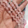 5 Mm Damla Piramit Pembe Kuvars Tasi