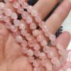 5 Mm Damla Piramit Pembe Kuvars Tasi 2