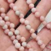 5 Mm Damla Piramit Pembe Opal Tasi