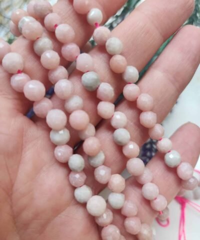 5 MM Damla Piramit Pembe Opal Taşı