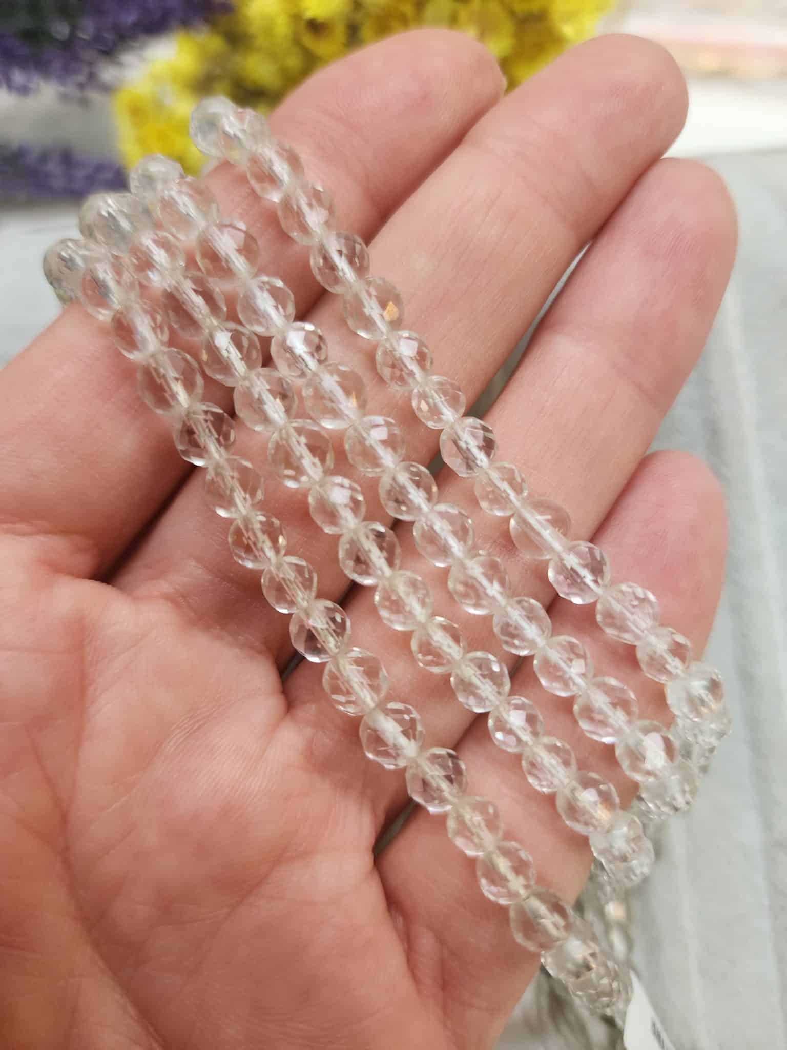 5 Mm Elmas Kure Kristal Kuvars Tasi 2