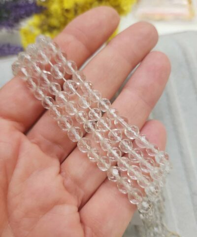 5 Mm Elmas Kure Kristal Kuvars Tasi