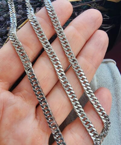 5 MM İç İçeTraşlı Çelik Takı Zinciri