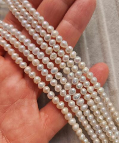 5 Mm Premium Dogal Barok Yumurta İnci