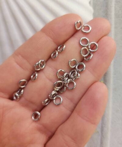 5 Mm Premium Kalin Etli Metal Halka Gumus