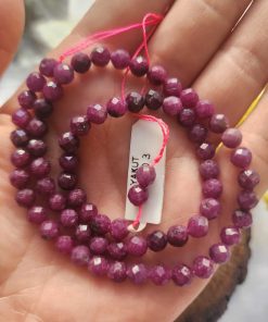 5 MM Yakut Faset Kesim Doğal Taş