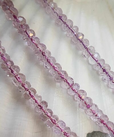 5x3 Mm Fasetli Rondela Aaa Ametist Tasi 3