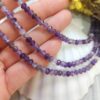 5x3 Mm Fasetli Rondela Ametist Tasi