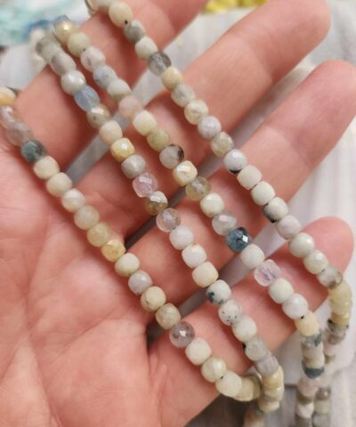 5x5 Mm Kup Amazonit Tasi