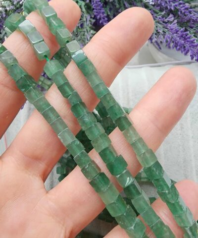 5x5 Mm Kup Aventurin Dogal Tas 2