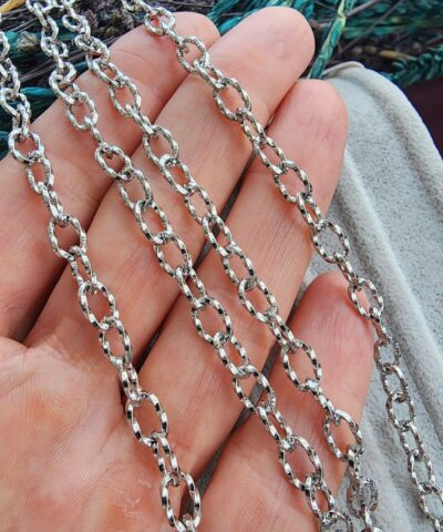 5x8 MM Burma Ataç Çelik Takı Zinciri