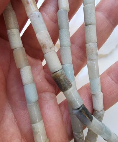 5x8 Silindir Amazonit Dogal Tas Dizi 4