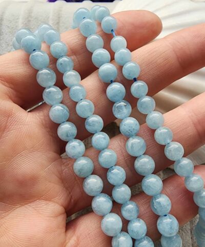 6 Mm Aaa Akuamarin Dogal Tas 8