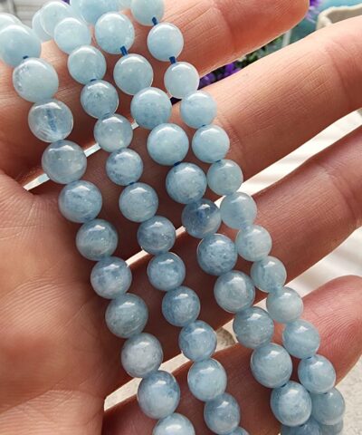 6 Mm Aaa Akuamarin Dogal Tas 9