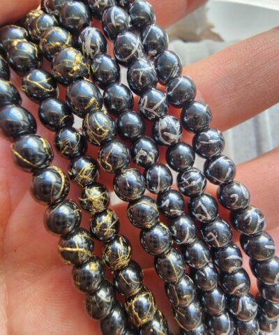 6 MM Çizgili Hematit Doğal Taş