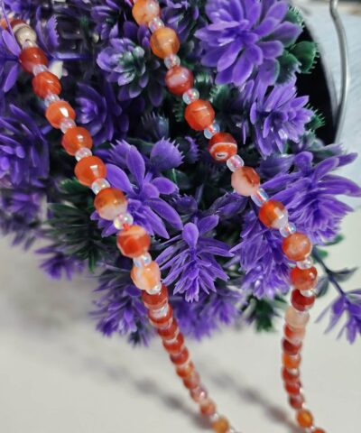 6 Mm Cokgen Acik Kahve Akik Dogal Tas Dizi Aaa