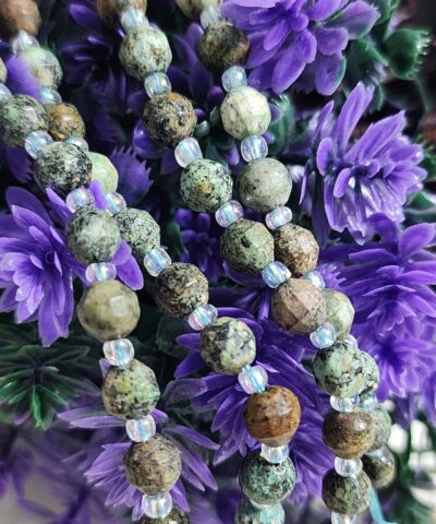 6 Mm Cokgen Afrika Turkuazi Dogal Tas Dizi Aaa