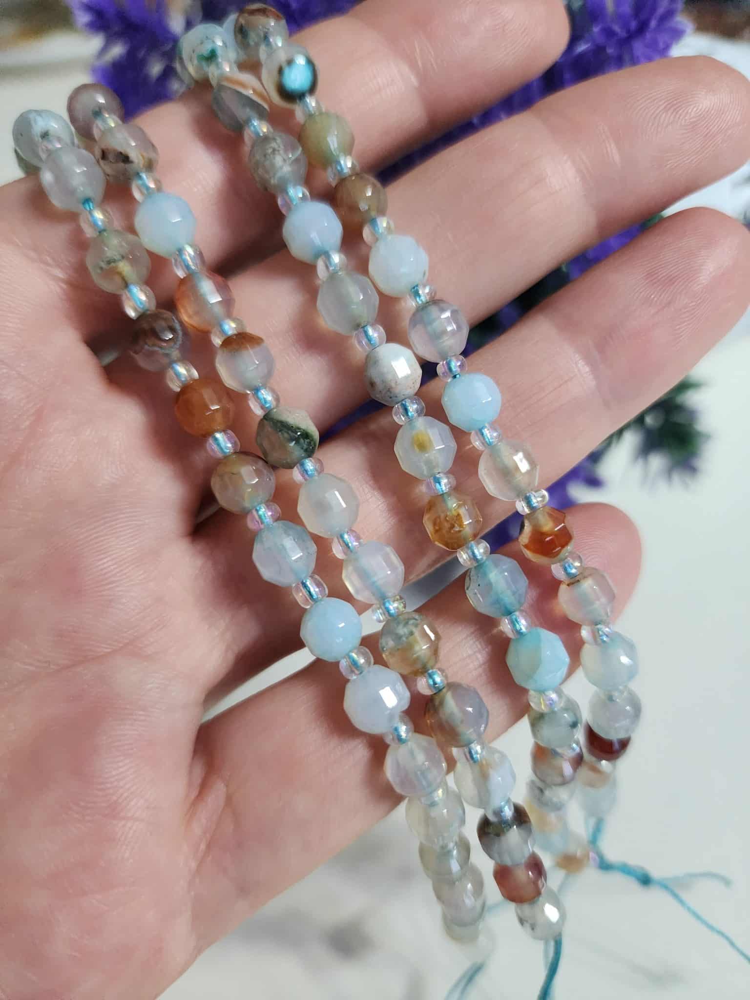 6 Mm Cokgen Bulut Akik Dogal Tas Dizi Aaa 2