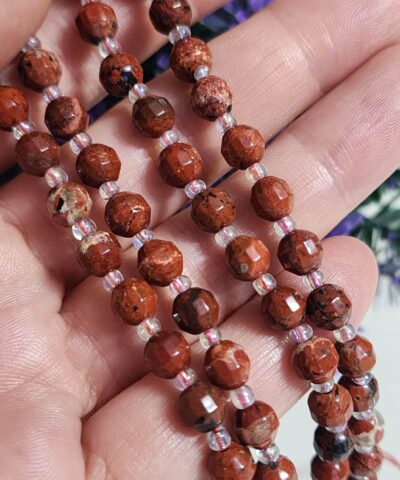 6 Mm Cokgen Kirmizi Jasper Dogal Tas Dizi Aaa 3